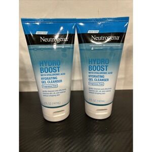 2 NEUTROGENA Hydro Boost Hydrating Gel Cleansers‎ Fragrance Free